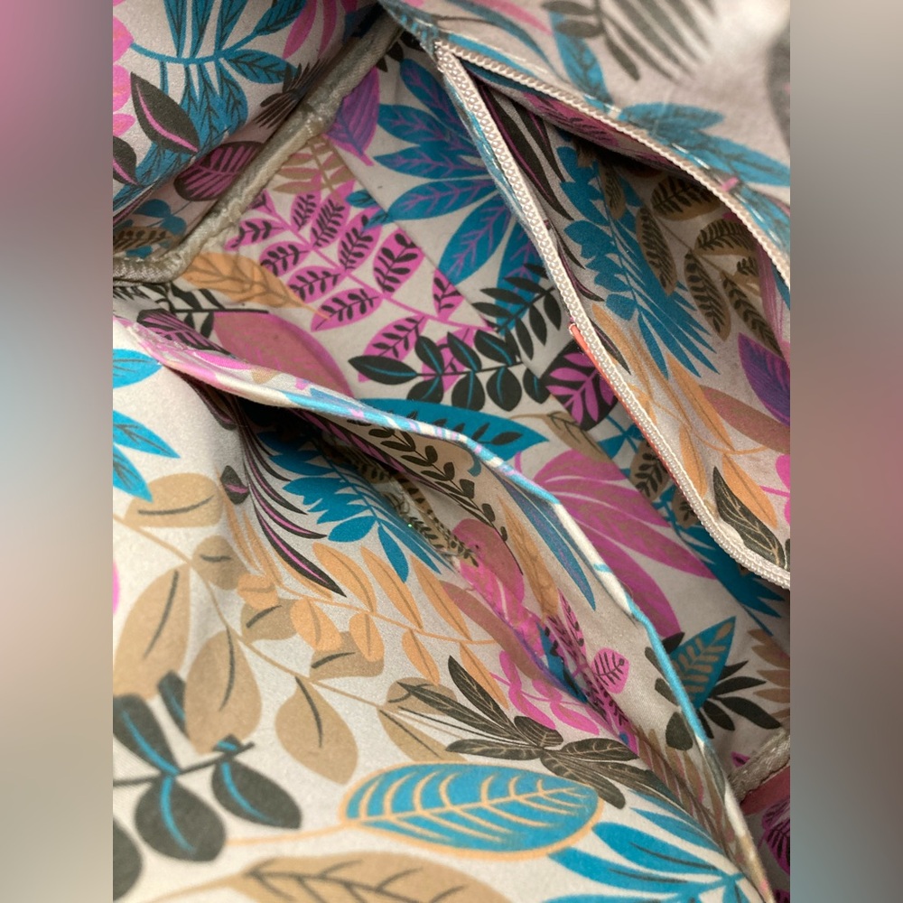 Studded Skull Satchel Handbag - Orange and Black by Lany by You - Picture 7 of 12